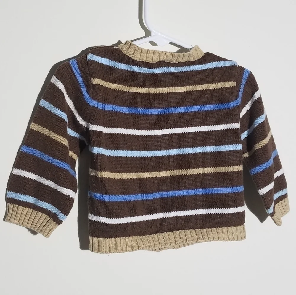 Carter's Knit Bear Cardigan Sweater 12m